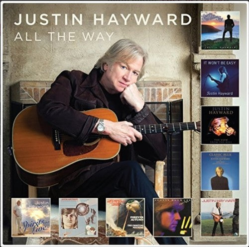 the album cover for Justin Hayward - All The Way