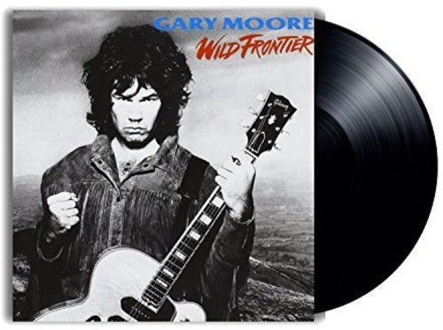 the album cover for Gary Moore - Wild Frontier [LP]