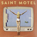 the album cover for Saint Motel - Saintmotelevision [Clear Vinyl]