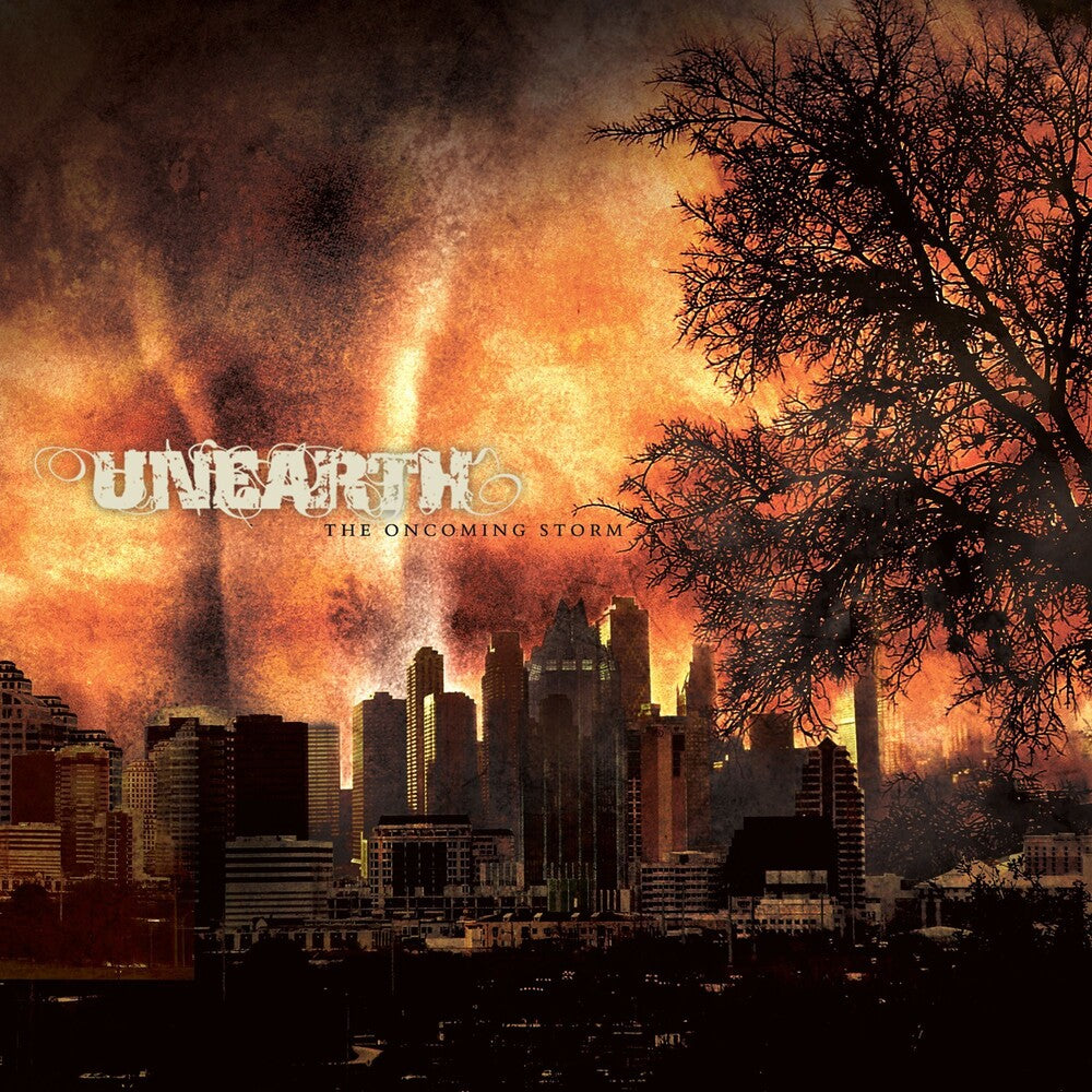 the album cover for Unearth - Oncoming Storm
