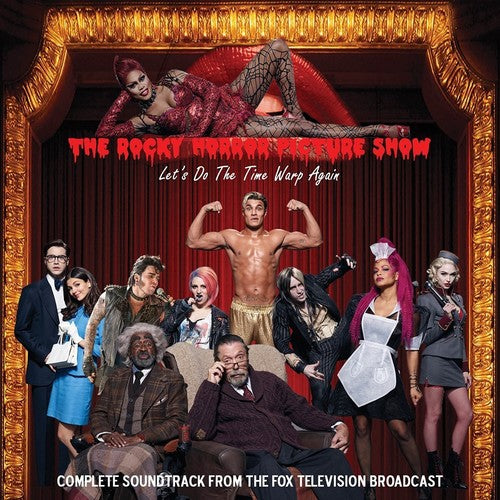 the album cover for The Rocky Horror Picture Show - The Rocky Horror Picture Show [TV Broadcast Soundtrack]