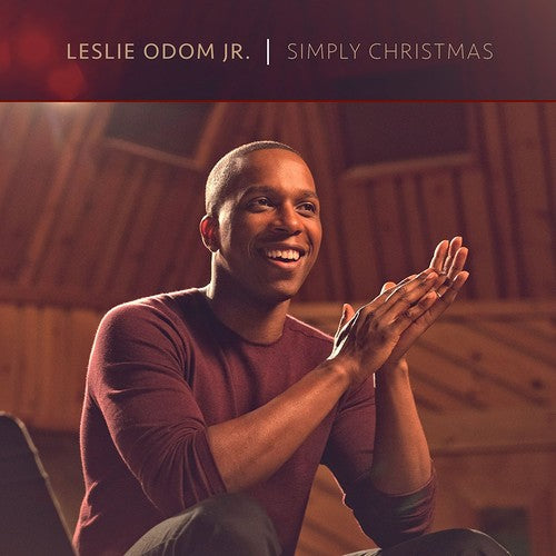 the album cover for Leslie Odom Jr. - Simply Christmas