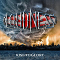 the album cover for Loudness - Rise To Glory