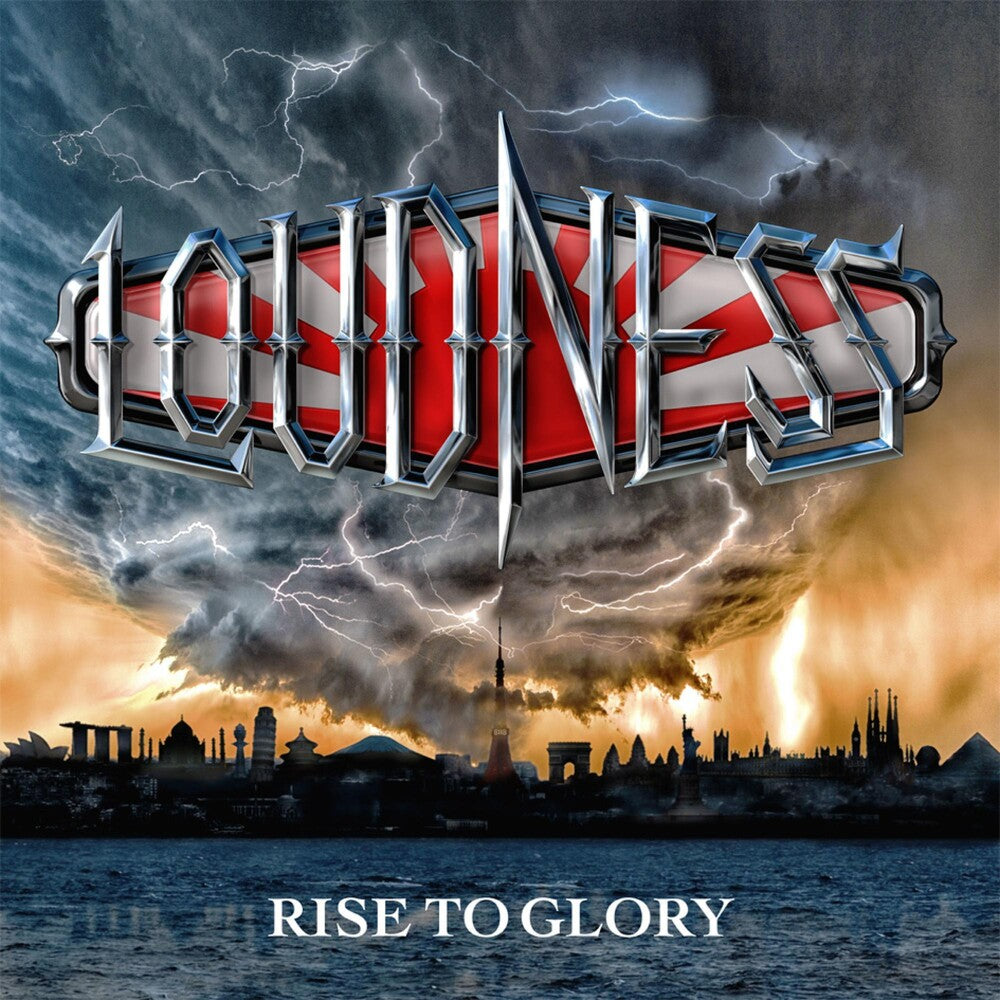 the album cover for Loudness - Rise To Glory