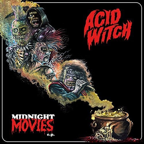 the album cover for Acid Witch - Midnight Movies