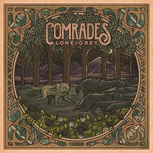 the album cover for Comrades - Lone/Grey