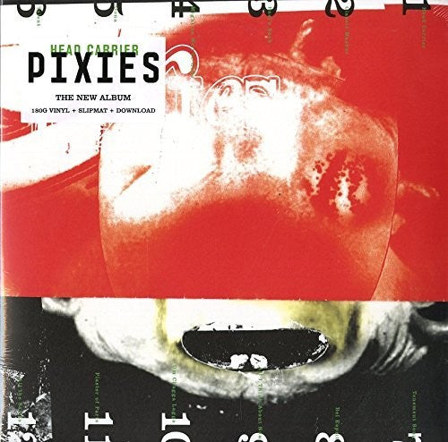 the album cover for Pixies - Head Carrier [Indie Exclusive Limited Edition Vinyl + Slipmat]