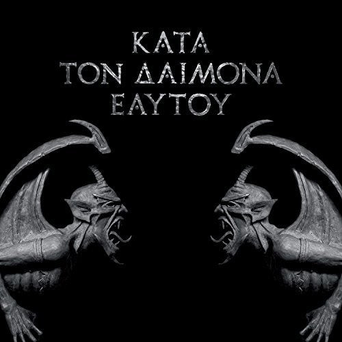 the album cover for Rotting Christ - Kata Ton Daimona Eaytoy