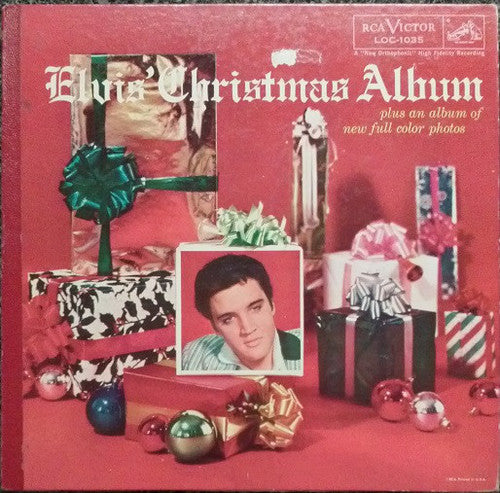 the album cover for Elvis Presley - Elvis Christmas Album (Gate) [Limited Edition] [180 Gram]