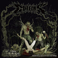 the album cover for Coffins - Mortuary In Darkness
