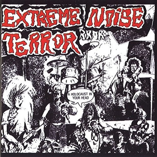 the album cover for Extreme Noise Terror - Holocaust In Your Head