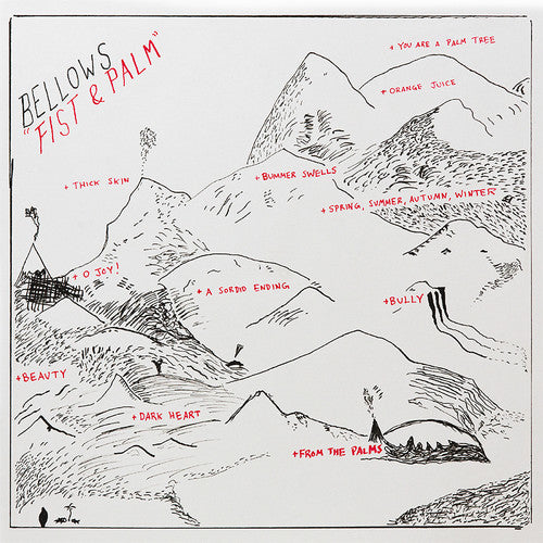 the album cover for Bellows - Fist & Palm