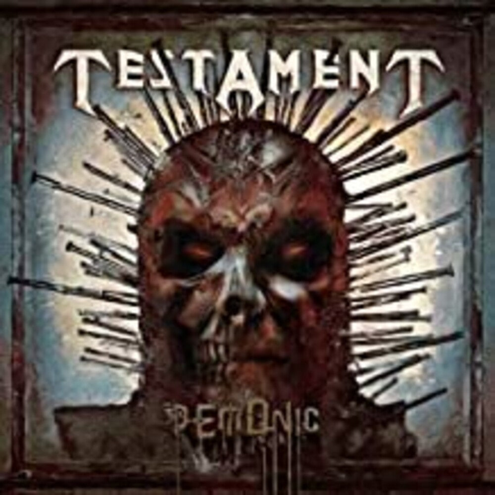 the album cover for Testament - Demonic