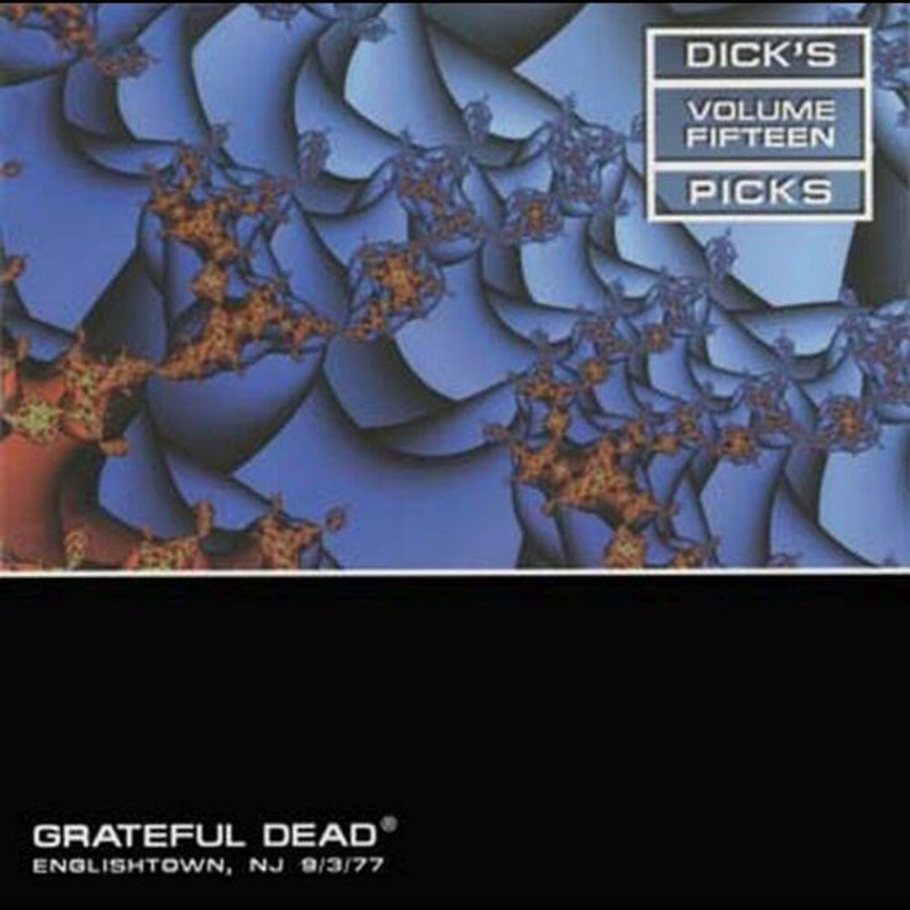 the album cover for Grateful Dead - Dick's Picks Vol. 15 Raceway Park, Englishtown, NJ 9/3/77