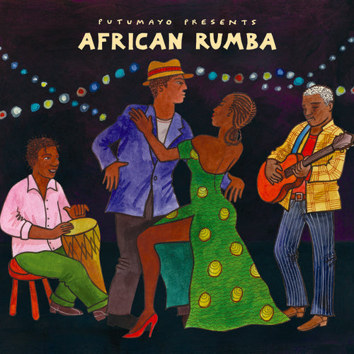 the album cover for Putumayo Presents - African Rumba