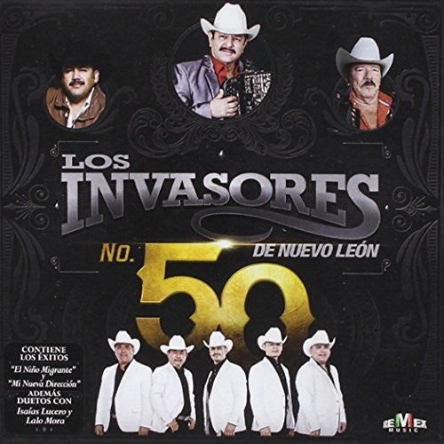 the album cover for Los invasores De Nuevo Leon - No. 50