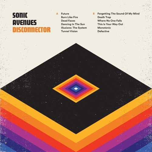 the album cover for Sonic Avenues - Disconnector