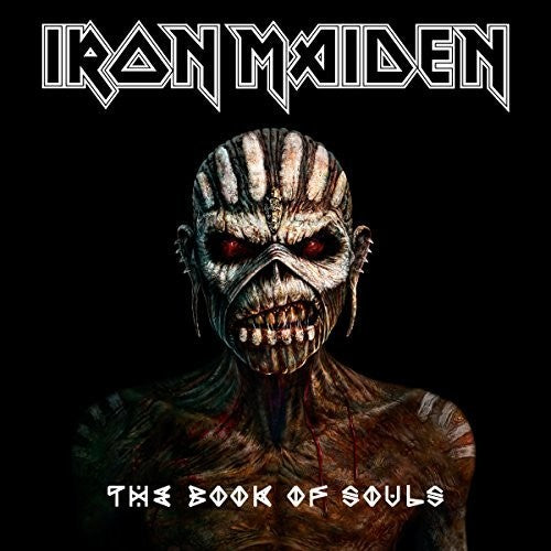 the album cover for Iron Maiden - The Book Of Souls