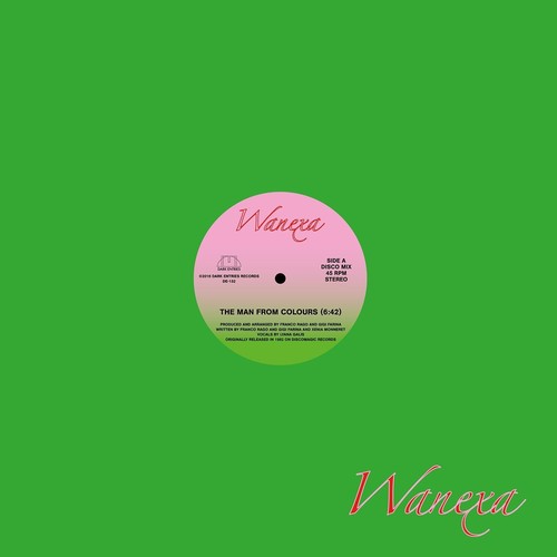 the album cover for Wanexa - The Man From Colours