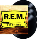 the album cover for R.E.M. - Out Of Time: 25th Anniversary Edition [3 LP]