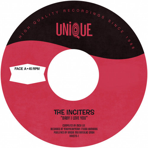 the album cover for Inciters - Baby I Love You
