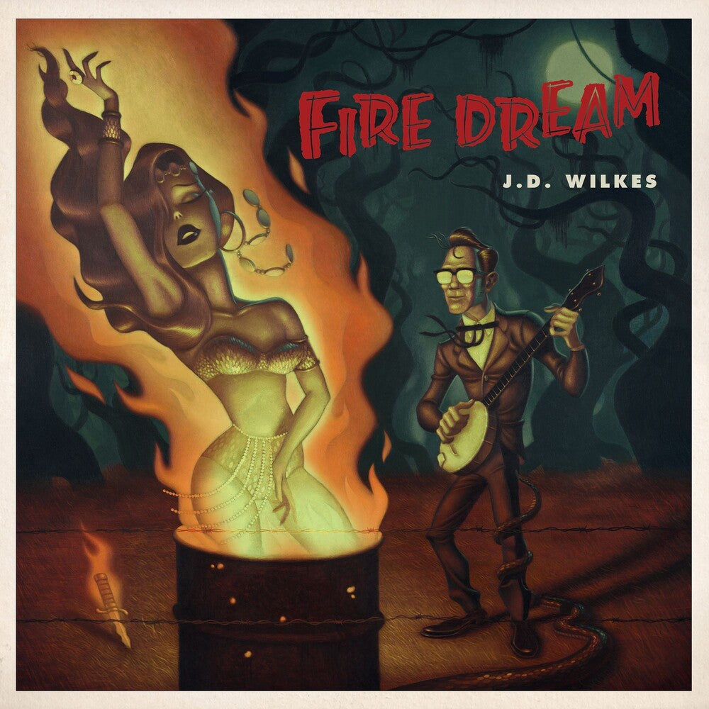 the album cover for J Wilkes D - Fire Dream