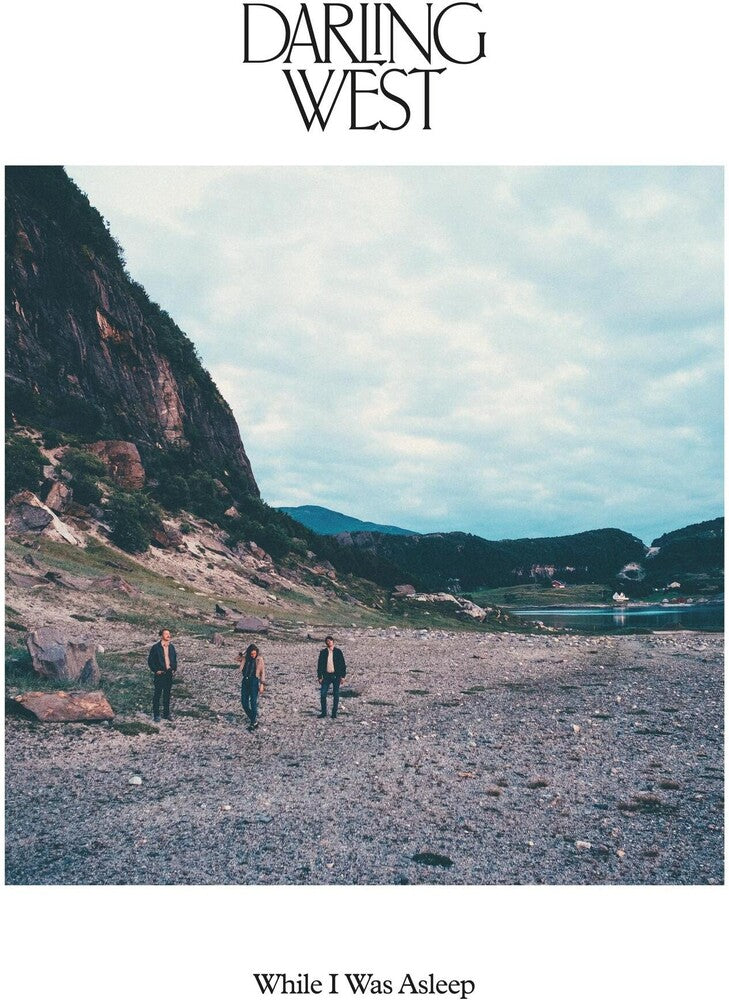 the album cover for Darling West - While I Was Asleep