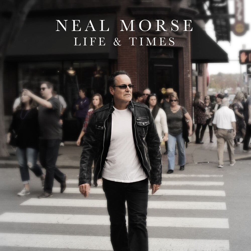 the album cover for Neal Morse - Life & Times [Clear Gray-Brown LP]