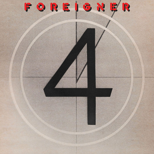 the album cover for Foreigner - 4 [Rocktober 2016 Exclusive Limited Edition Red Vinyl]