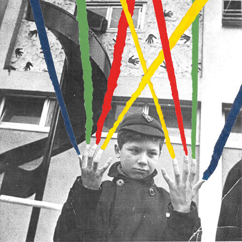 the album cover for The Notwist - Superheroes Ghostvillains + Stuff
