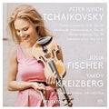 the album cover for Kreizberg - Violin Concerto in D Op 35 / Serenade Melancolique