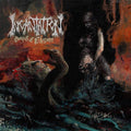 the album cover for Incantation - Dirges of Elysium