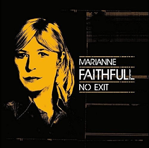 the album cover for Marianne Faithfull - No Exit