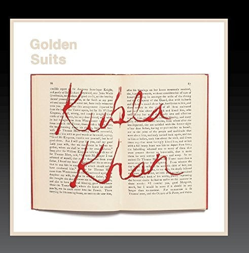the album cover for Golden Suits - Kubla Khan