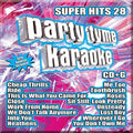 the album cover for Party Tyme Karaoke - Party Tyme Karaoke: Super Hits, Vol. 28