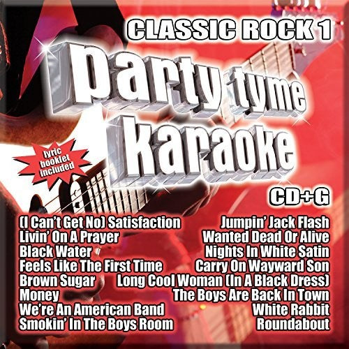 the album cover for Party Tyme Karaoke - Party Tyme Karaoke: Classic Rock, Vol. 1 / Various