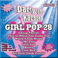 the album cover for Party Tyme Karaoke - Party Tyme Karaoke: Girl Pop, Vol. 28 / Various