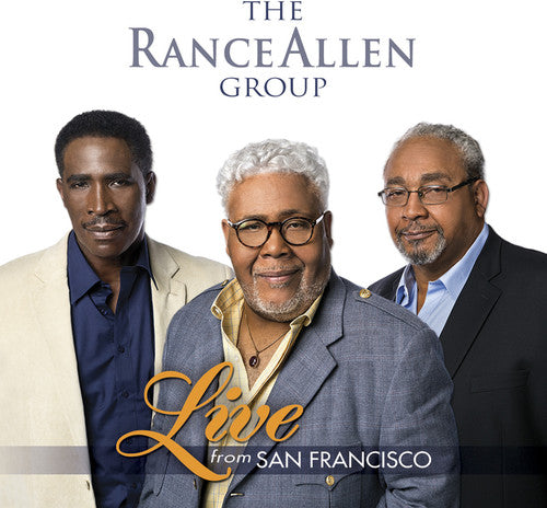 the album cover for The Rance Allen Group - Live From San Francisco