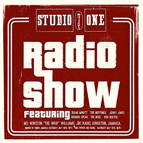 the album cover for Studio One Radio Show / Various Dig - Studio One Radio Show / Various [Digipak]