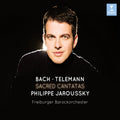 the album cover for Bach / Telemann / Jaroussky / Barockorchester - Sacred Cantatas