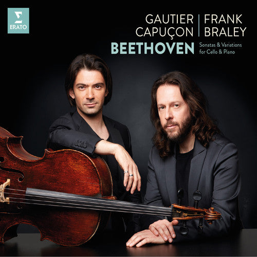 the album cover for Beethoven / Capucon / Braley - Beethoven: Cello Sonatas & Variations