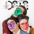 the album cover for Strange Names - Data