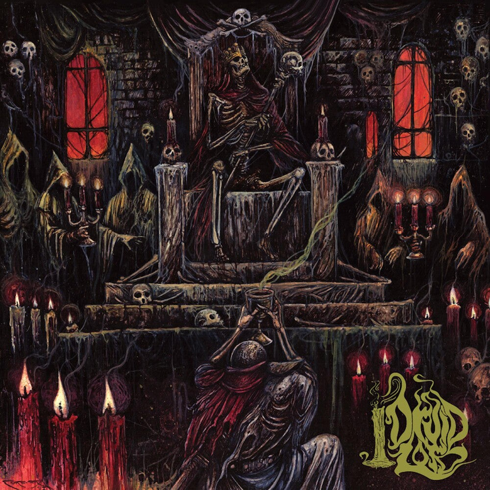 the album cover for Druid Lord - Grotesque Offerings