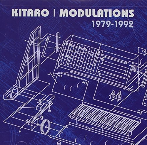 the album cover for Kitaro - Modulations 1979-1982