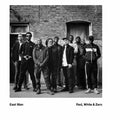 the album cover for East Man - Red White & Zero