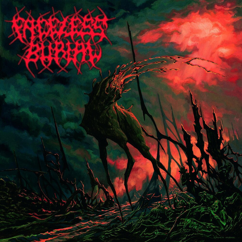 the album cover for Faceless Burial - Grotesque Miscreation
