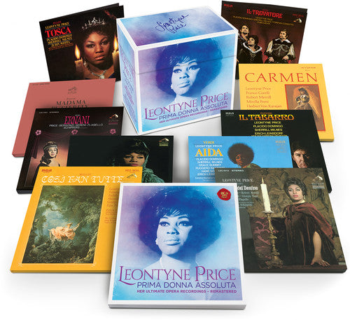 the album cover for Leontyne Price - Leontyne Price - Prima Donna Assoluta - Her Ultima