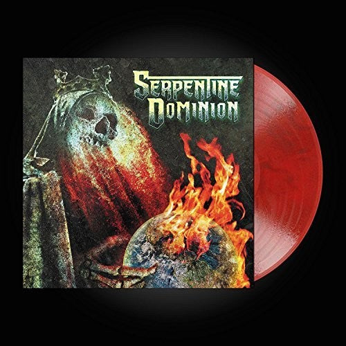 the album cover for Serpentine Dominion - Serpentine Dominion (Blk) [Colored Vinyl] (Red)
