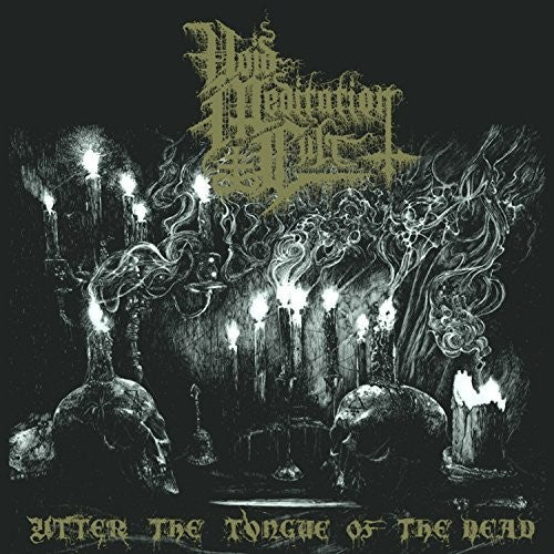 the album cover for Void Meditation Cult - Utter The Tongue Of The Dead
