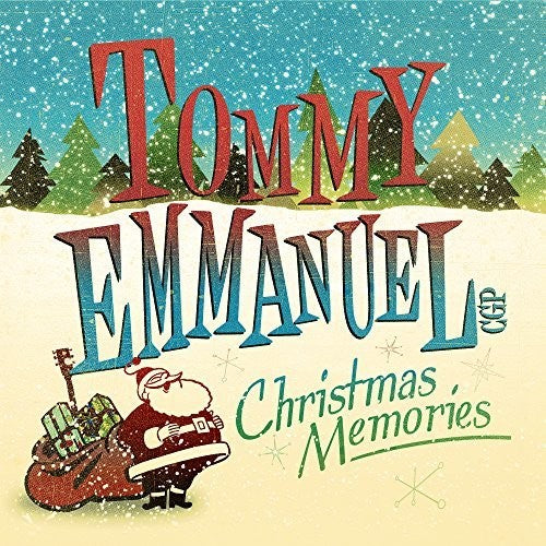 the album cover for Tommy Emmanuel - Christmas Memories [Vinyl]